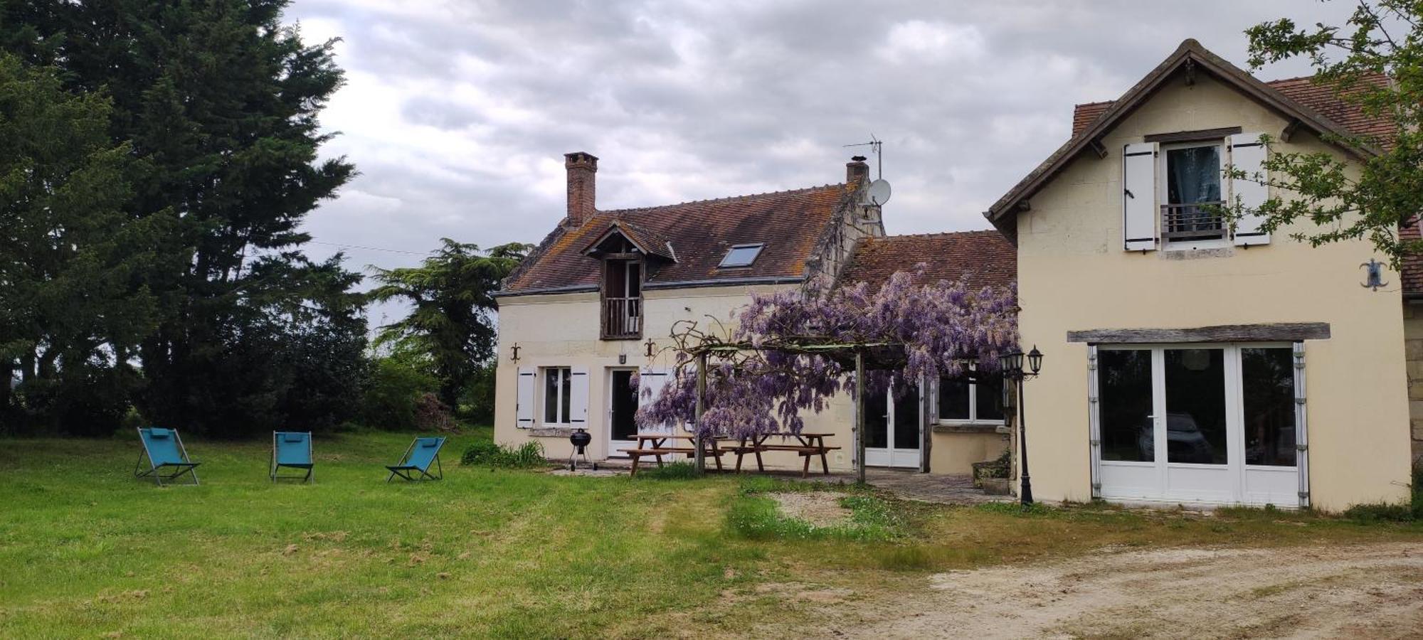 Gites De La Benardiere Vallières-les-Grandes Eksteriør bilde