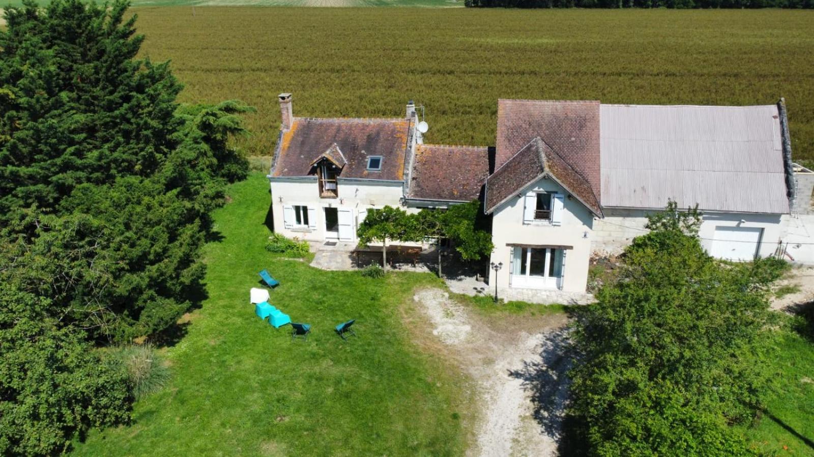 Gites De La Benardiere Vallières-les-Grandes Eksteriør bilde